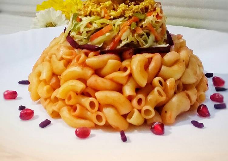 Simple Way to Prepare Super Quick Homemade Macroni tower