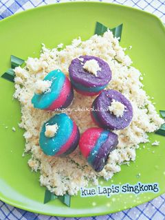 Foto resep Kue lapis singkong