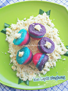 Foto resep Kue lapis singkong