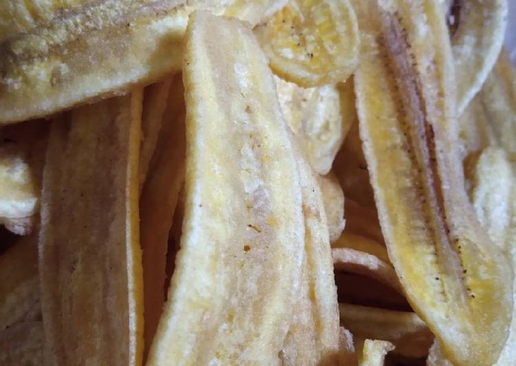 Resep Kripik pisang renyah dan gurih gurih enyooooi😝 | Langkah Membuat Kripik pisang renyah dan gurih gurih enyooooi😝 Yang Sedap