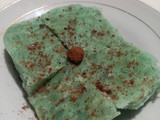 Cake Singkong Kukus Bunga Telang