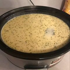 A picture of Kneophla soup.