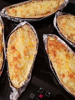 Una foto de Berenjenas rellenas verdura