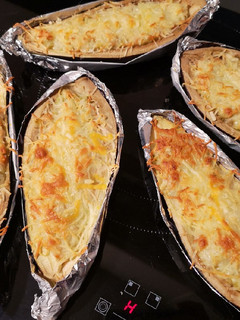 Una foto de Berenjenas rellenas verdura
