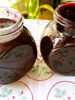 自製藍莓果醬 的食譜成品照片