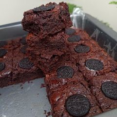 Nutella Swirl Fudge Brownie 🤎🤎 A picture of Nutella Swirl Fudge Brownie 🤎🤎.