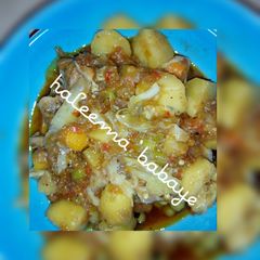 A picture of Patato sauces.