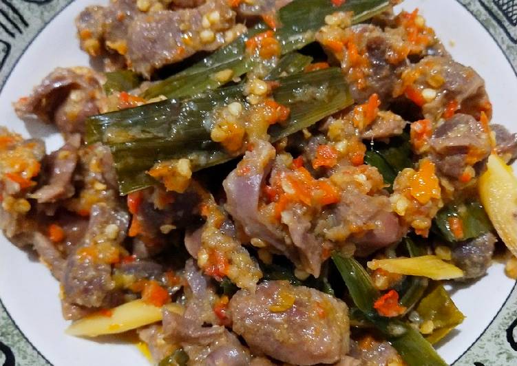 Proses Membuat Ampela Garo Rica Anti Gagal