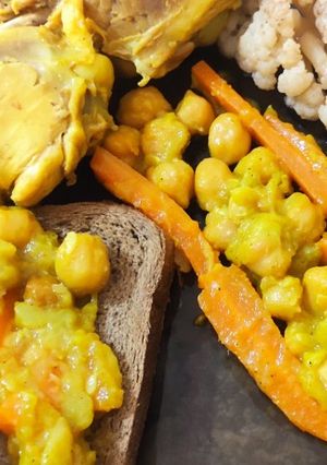 عکسی از دستور نهار رژیمی