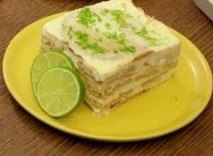 Una foto de Postre de limón