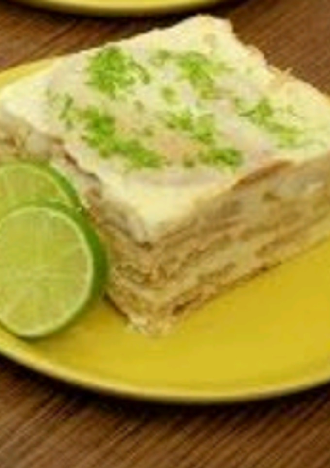 Una foto de Postre de limón