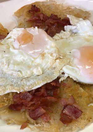 Una foto de Hash Brown a la sonorense