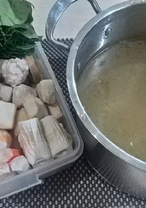 Foto resep Steamboat kuah kaldu ayam