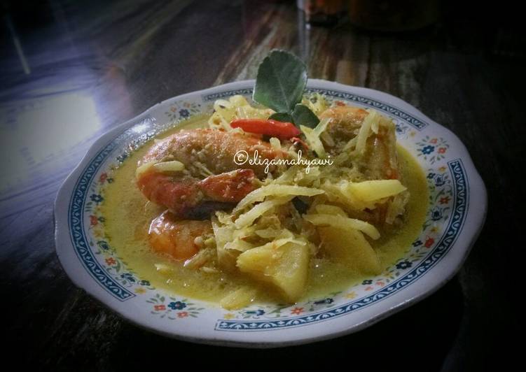 Langkah Mudah untuk mengolah Udang asam manis pepaya muda Anti Gagal