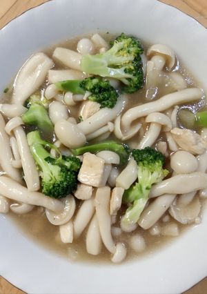 Foto resep Tumis shimeji brokoli