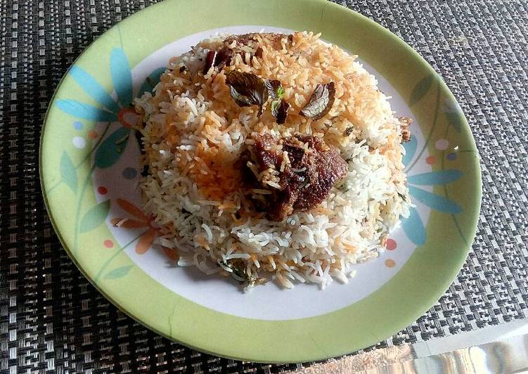 Recipe of Quick Hydrabadi Mutton Dum Biryani