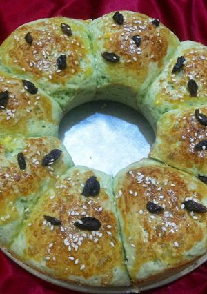 Foto resep Killer soft bread pandan