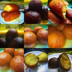 A picture of #গোলাপজাম_কালোজাম_ল্যাংচা.