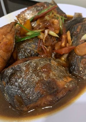 Foto resep Ikan tenggiri masak kecap