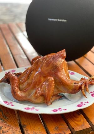 Hình của món Gà nướng mật ong.