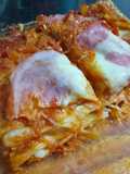 Lasaña de Jamón y Queso y Berenjena