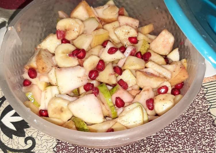 Recipe of Super Quick Homemade Mix Fruits chat