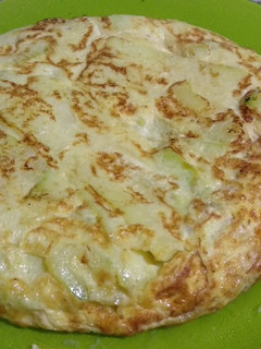 Una foto de Tortilla de calabacín
