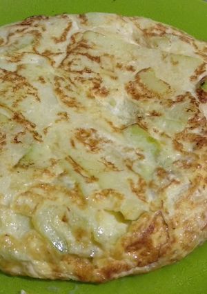Una foto de Tortilla de calabacín