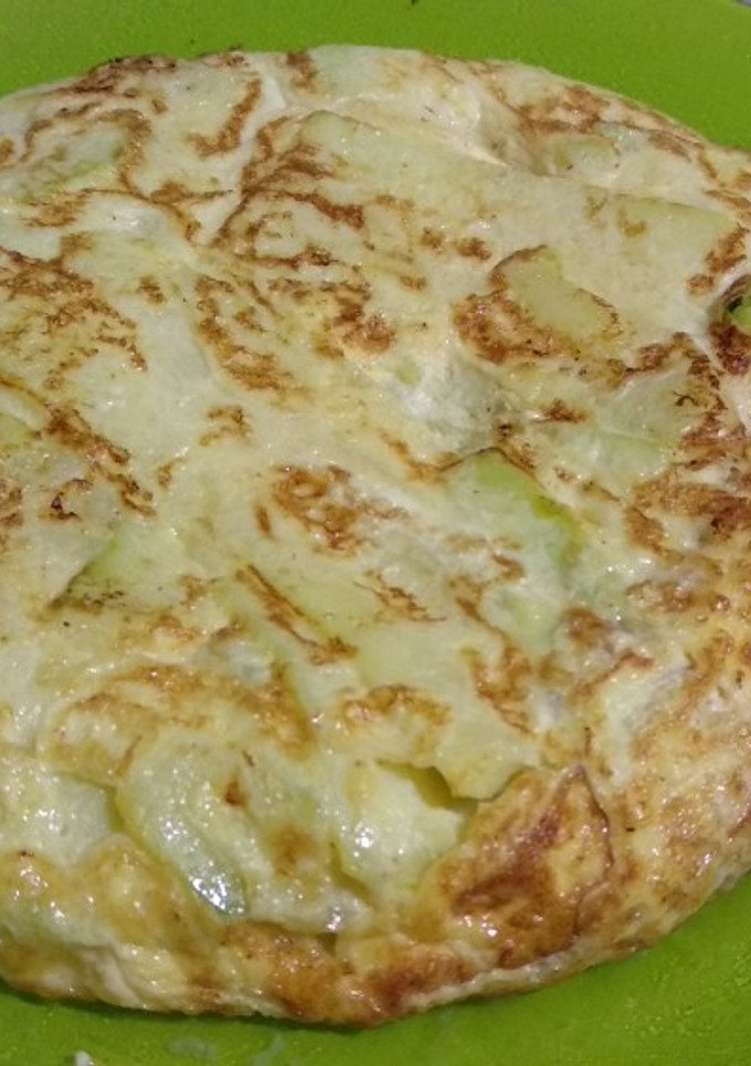 Una foto de Tortilla de calabacín
