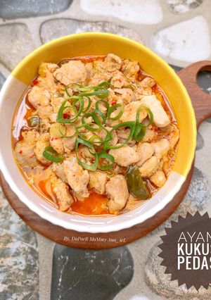 Foto resep Ayam Kukus Pedas