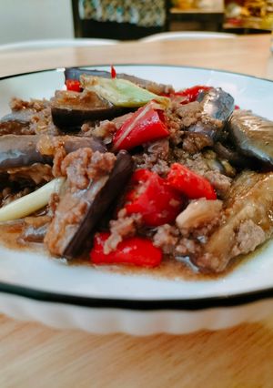 Foto resep 996. Terong Daging