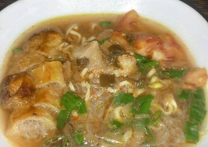 Cara Buat Soto mie ala mami yuuki Ekonomis Untuk Jualan