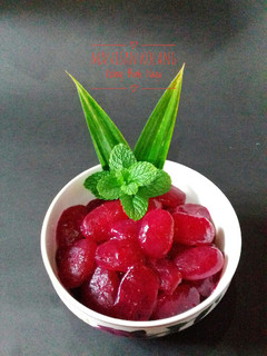 Foto resep Manisan Kolang Kaling Buah Naga