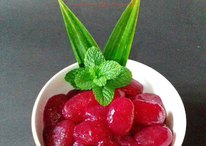 Manisan Kolang Kaling Buah Naga