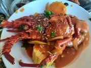Gambar lobster asam manis jagung