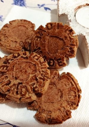 Gesztenyés keksz recept fotója
