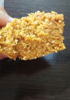 Una foto de Bizcochuelo de naranja, coco y zanahoria. Apto celíacos