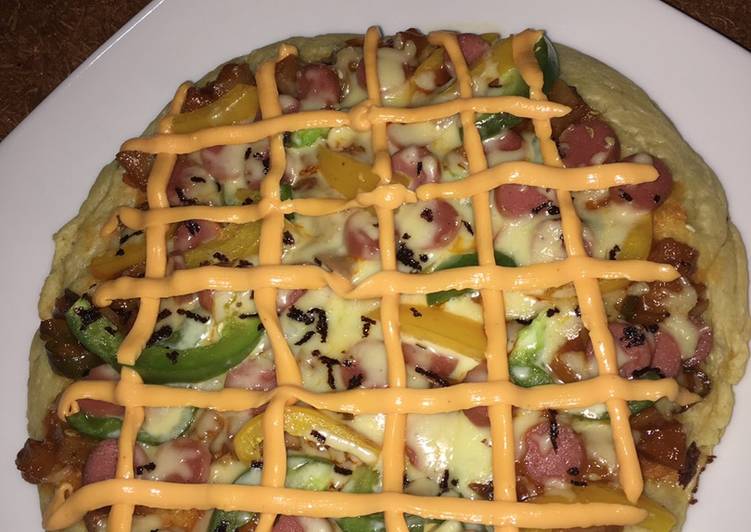 Pizza teflon homemade