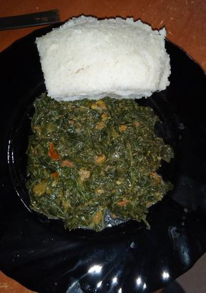 A picture of Fried traditional vegetables (managing).