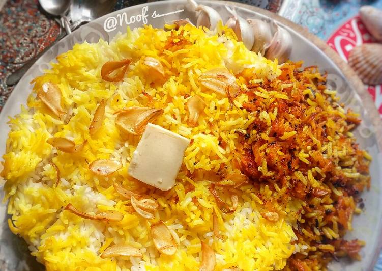 Arabic Garlic Butter Rice