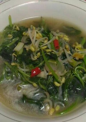 Foto resep Tumis bayam & toge