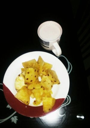 A picture of Kunun gyada.