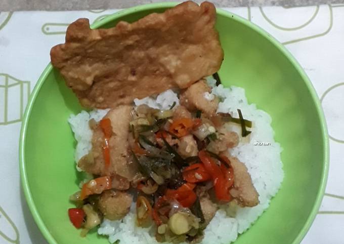 Resep Rice Bowl Ayam Crispy Sambal Matah Oleh Ani Brilian Cookpad