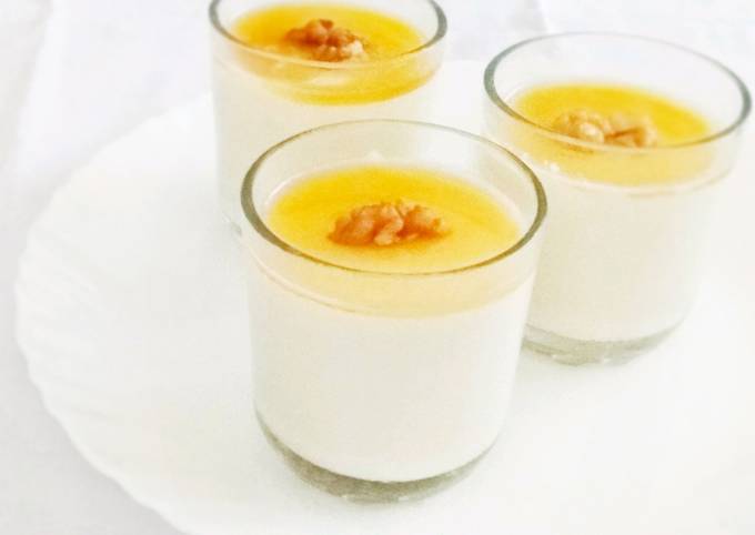 How to Prepare Perfect Yogurt Panna cotta for List of Recipe