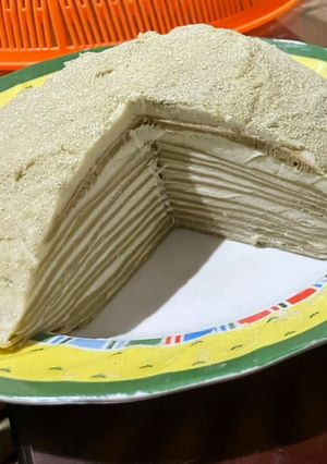 Foto resep 🍵 Mille Crepes Matcha 🍵