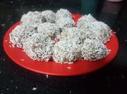 Una foto de trufas o brigadeiro