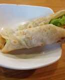 Bánh Tacos nướng nhân thịt bò và rau củ