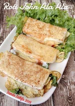 Foto resep 6. Roti John Ala Ala