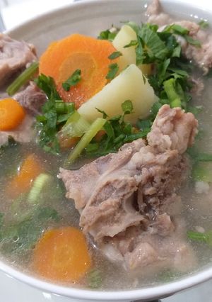 Foto resep Sop iga babi #non halal#