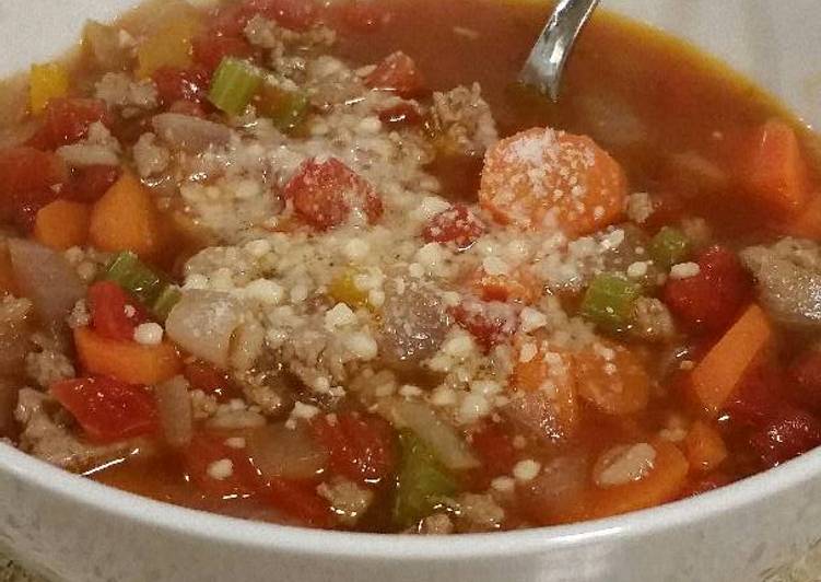 My Daughter love Turkey-Barley Soup